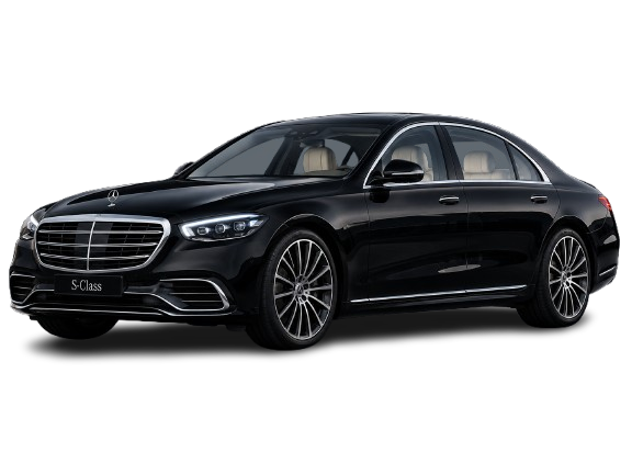 Mercedes S-Class luxury sedan for private chauffeur service
